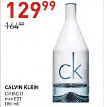 Jawa Drogerie Woda toaletowa dla mężczyzn calvin klein oferta