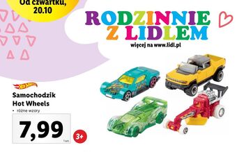 Lidl Samochodzik hot wheels oferta