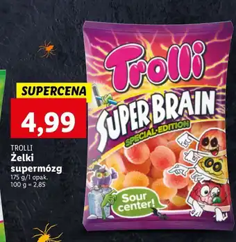 Lidl Żelki supermózg trolli oferta