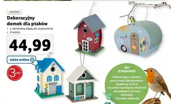 Lidl Domek dla ptaków zoofari oferta