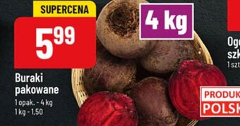 Polomarket buraki pakowane 4kg oferta