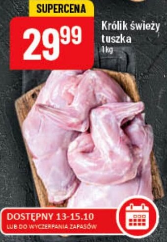 Polomarket królik świeży tuszka 1kg oferta