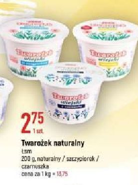 E.Leclerc Twarożek wiejski naturalny jogo oferta