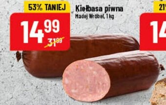 Polomarket madej wróbel kiełbasa piwna 1kg oferta