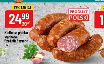 Polomarket rzeźnik szymon kiełbasa polska wędzona 1kg oferta