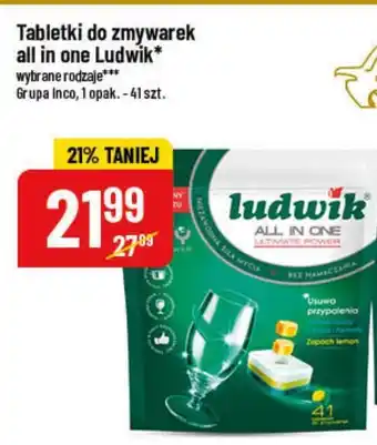 Polomarket Ludwik tabletki do zmywarek all in one oferta