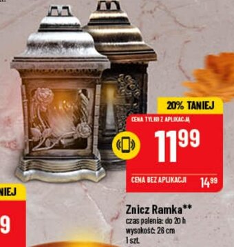 Polomarket Znicz ramka oferta