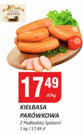 Chorten Z podlaskiej spiżarni kiełbasa parówkowa oferta
