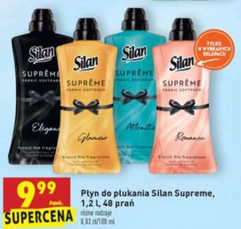 Biedronka Płyn do płukania Silan Supreme 1,2l oferta