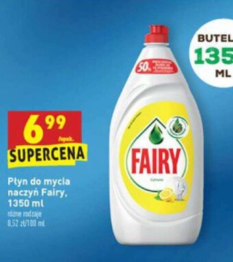 Biedronka Płyn do mycia naczyń Fairy 1350ml oferta