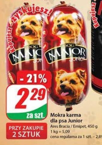 Dino Karma dla psa dog major junior oferta