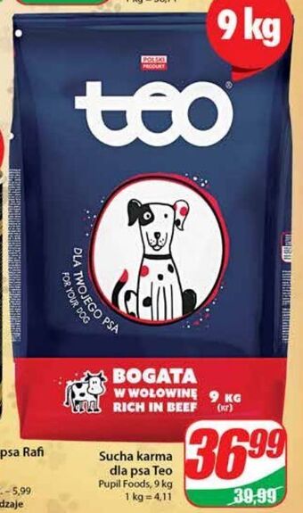 Dino Karma dla psa z wołowiną teo oferta