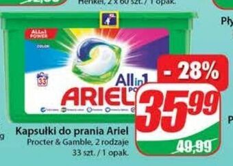Dino Kapsułki do prania color ariel all in 1 oferta