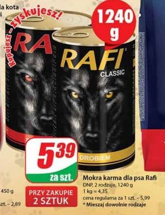 Dino Karma dla psa z drobiem rafi classic oferta