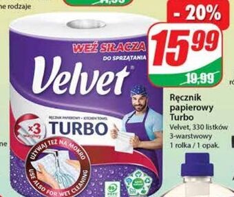 Dino Ręcznik papierowy velvet turbo oferta