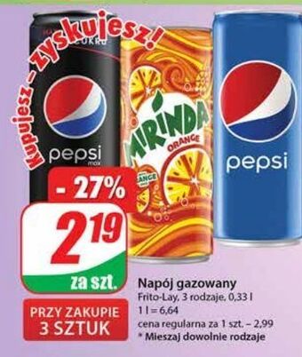 Dino Napój pepsi max oferta
