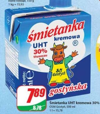 Dino Śmietanka kremowa 30 % gostyń oferta