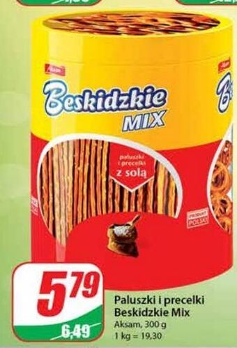 Dino Mix paluszki i precelki z solą aksam beskidzkie oferta