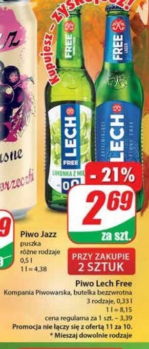 Dino Piwo lech free oferta