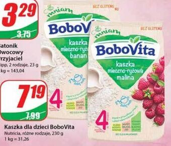 Dino Kaszka mleczno-ryżowa malina bobovita oferta