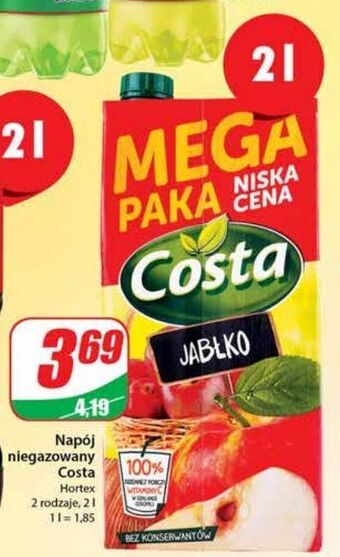 Dino Napój jabłko costa oferta