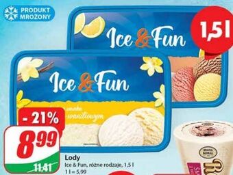 Dino Lody 4 smaki koral ice&fun oferta