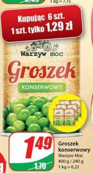 Dino Groszek konserwowy warzyw moc oferta