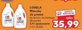 Kaufland Mleczko do prania kolorów lovela baby oferta