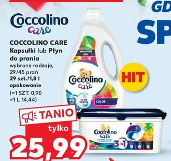 Kaufland Kapsułki do prania color coccolino care oferta