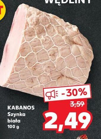 Kaufland Szynka biała kabanos oferta