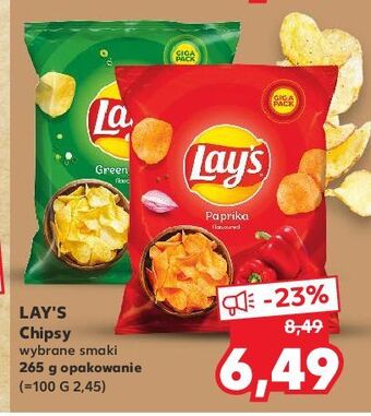 Kaufland Chipsy paprykowe lay's oferta