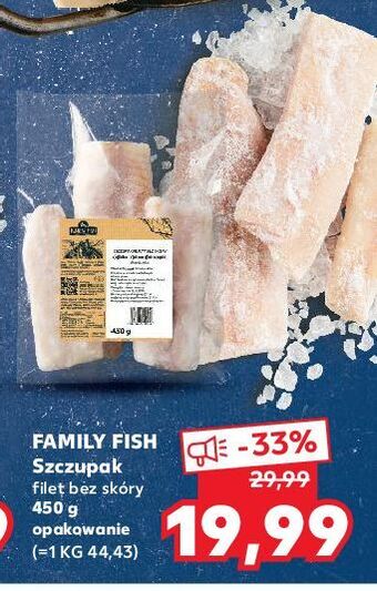 Kaufland Szczupak filet bez skóry family fish oferta