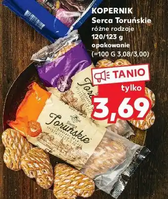 Kaufland Serca toruńskie w glazurze o smaku czarnej porzeczki kopernik oferta