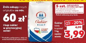 Kaufland Cukier biały diamant oferta