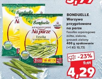 Kaufland Fasolka szparagowa zielona bonduelle gotowane na parze oferta