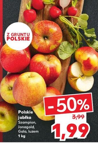Kaufland Jabłka gala oferta