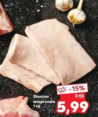 Kaufland Słonina wieprzowa oferta