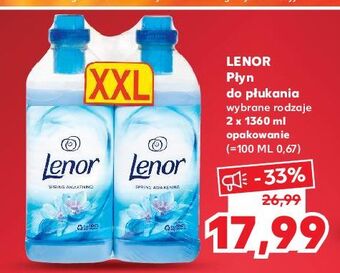 Kaufland Płyn do płukania spring awakening lenor classic oferta
