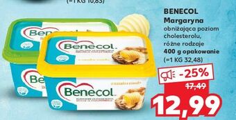 Margaryna benecol o smaku masła