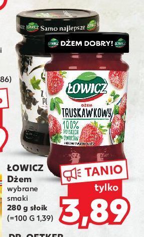 Kaufland Dżem truskawkowy łowicz oferta