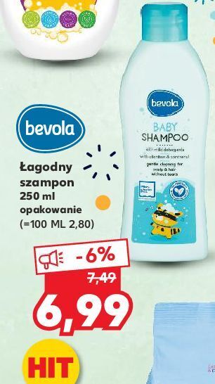 Kaufland Szampon dla dzieci łagodny bevola baby oferta