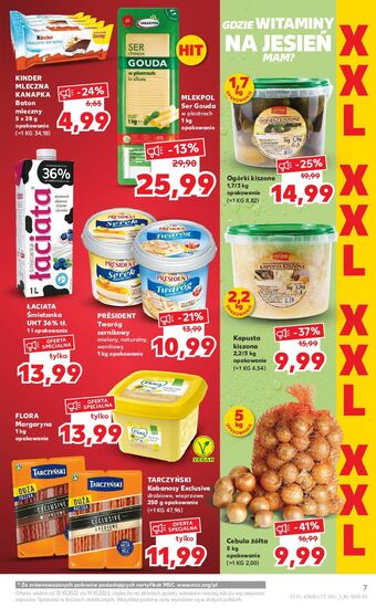 Kaufland Baton kinder mleczna kanapka oferta