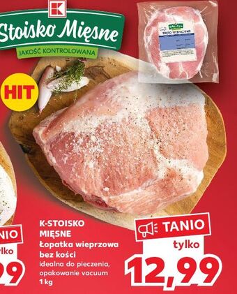 Kaufland Łopatka wieprzowa bez kości stoisko mięsne oferta