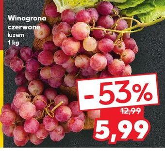 Kaufland Winogrona czerwone oferta