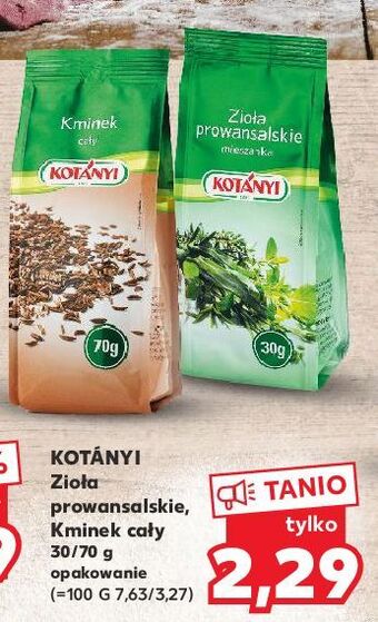 Zioła prowansalskie kotanyi