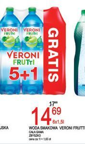E.Leclerc Woda truskawkowa veroni frutti oferta
