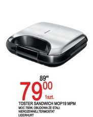 E.Leclerc Opiekacz do kanapek mop-19m mpm product oferta