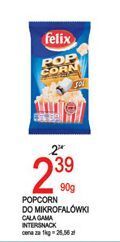 E.Leclerc Popcorn solony felix pop corn oferta