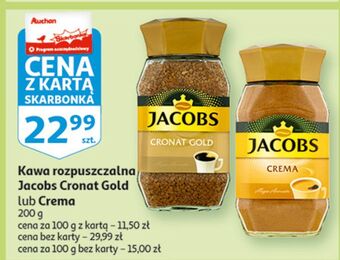 Auchan Kawa jacobs cronat gold oferta