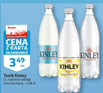 Auchan Napój bitter lemon kinley oferta